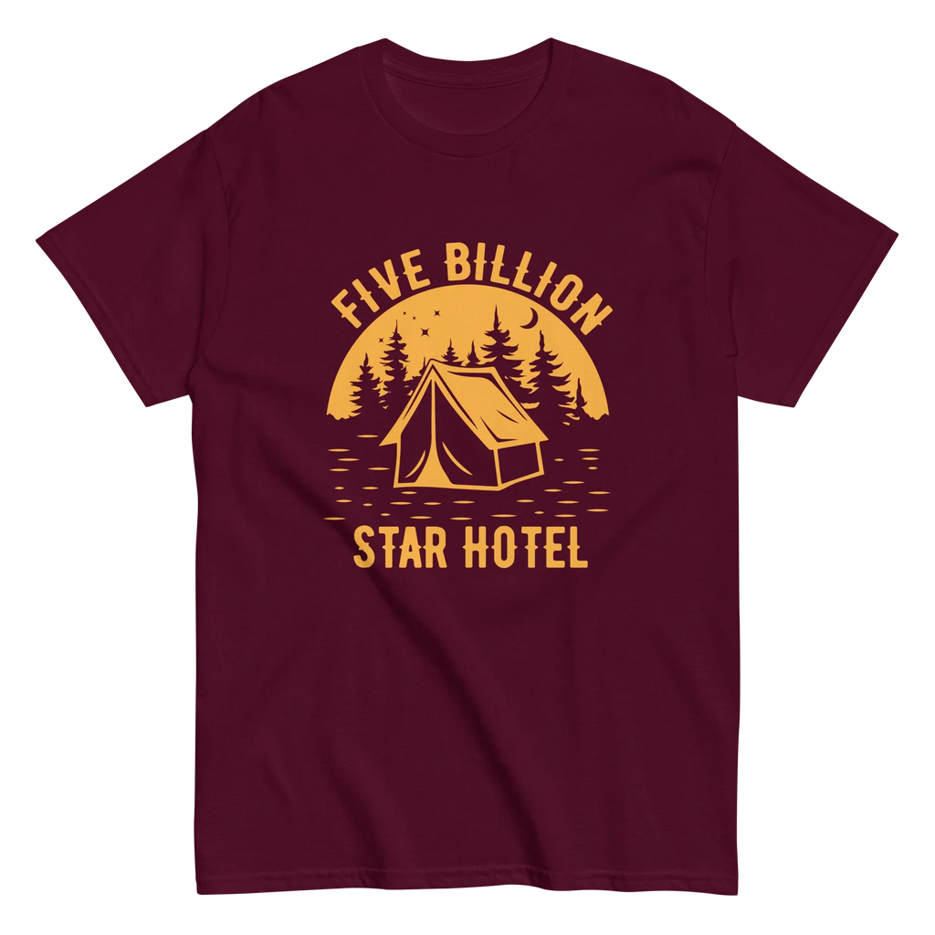 STAR HOTEL unisex t-shirt - - Camping & Outdoor t-shirts - Printoo Shop