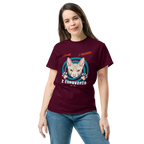 I CONQUERED CAT unisex t-shirt - - Cat t-shirts - Printoo Shop