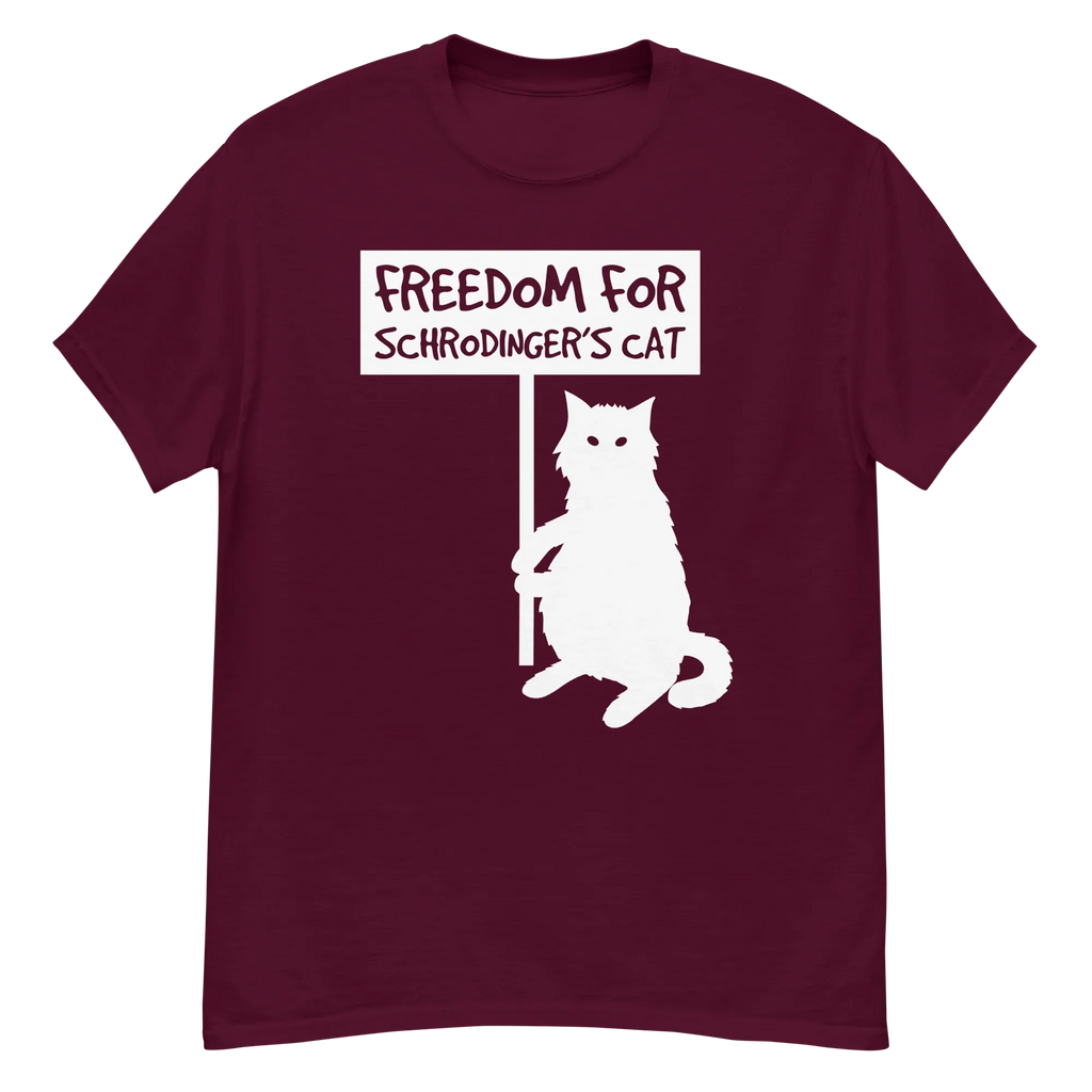 SCHRODINGER'S CAT unisex t-shirt - - Cat t-shirts - Printoo Shop