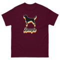 BEAGLE DARK Unisex T-Shirt - Maroon / S - Printoo Shop - 9926371_12634