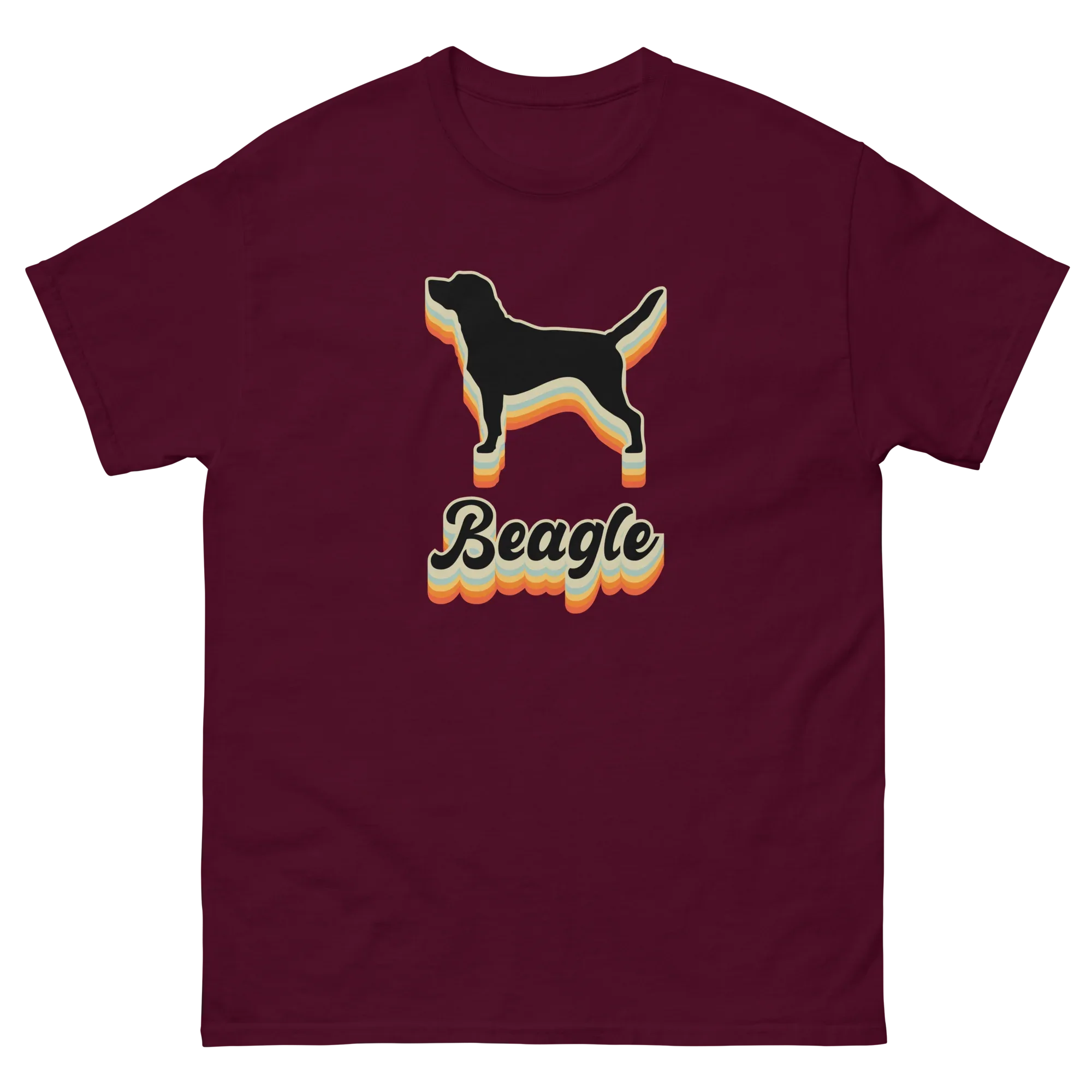 BEAGLE DARK unisex t-shirt - Printoo Shop - - dog, Streetwear look, t-shirt, unisex, Unisex Classic Tee | Gildan 5000