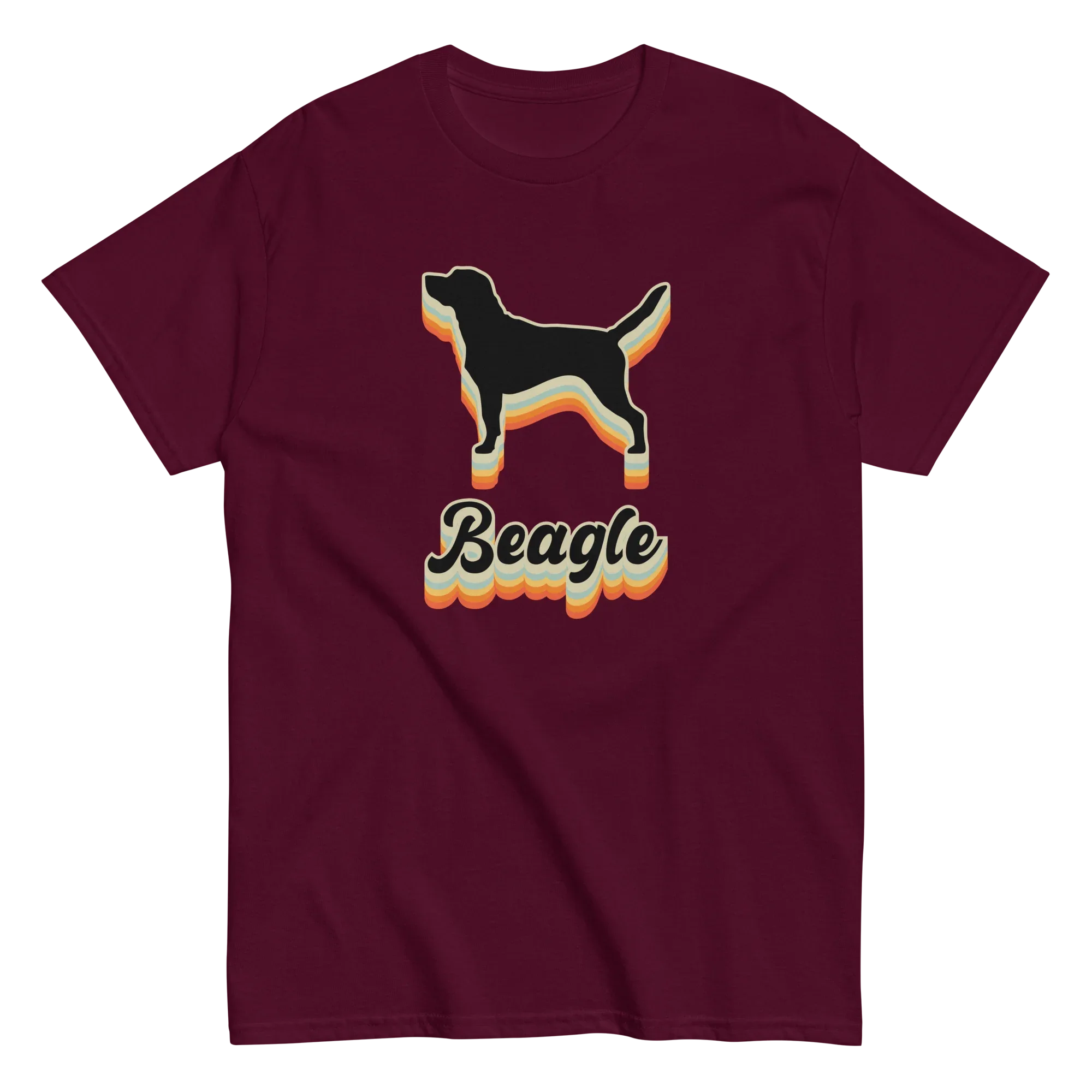 BEAGLE DARK unisex t-shirt - Printoo Shop - - dog, Streetwear look, t-shirt, unisex, Unisex Classic Tee | Gildan 5000