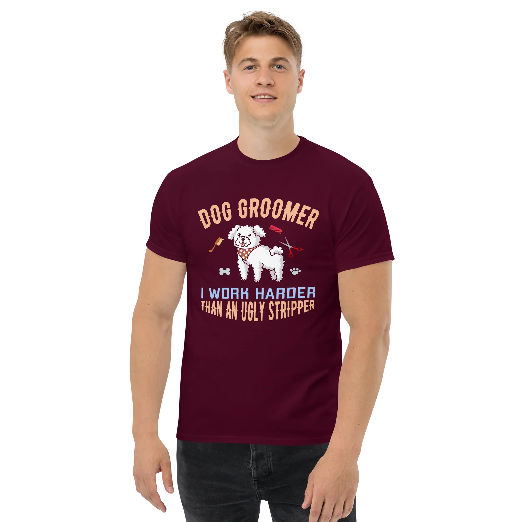 DOG GROOMER unisex t-shirt - - Dogs t-shirt - Printoo Shop