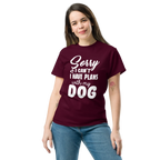 WITH MY DOG unisex t-shirt - - Dogs t-shirt - Printoo Shop