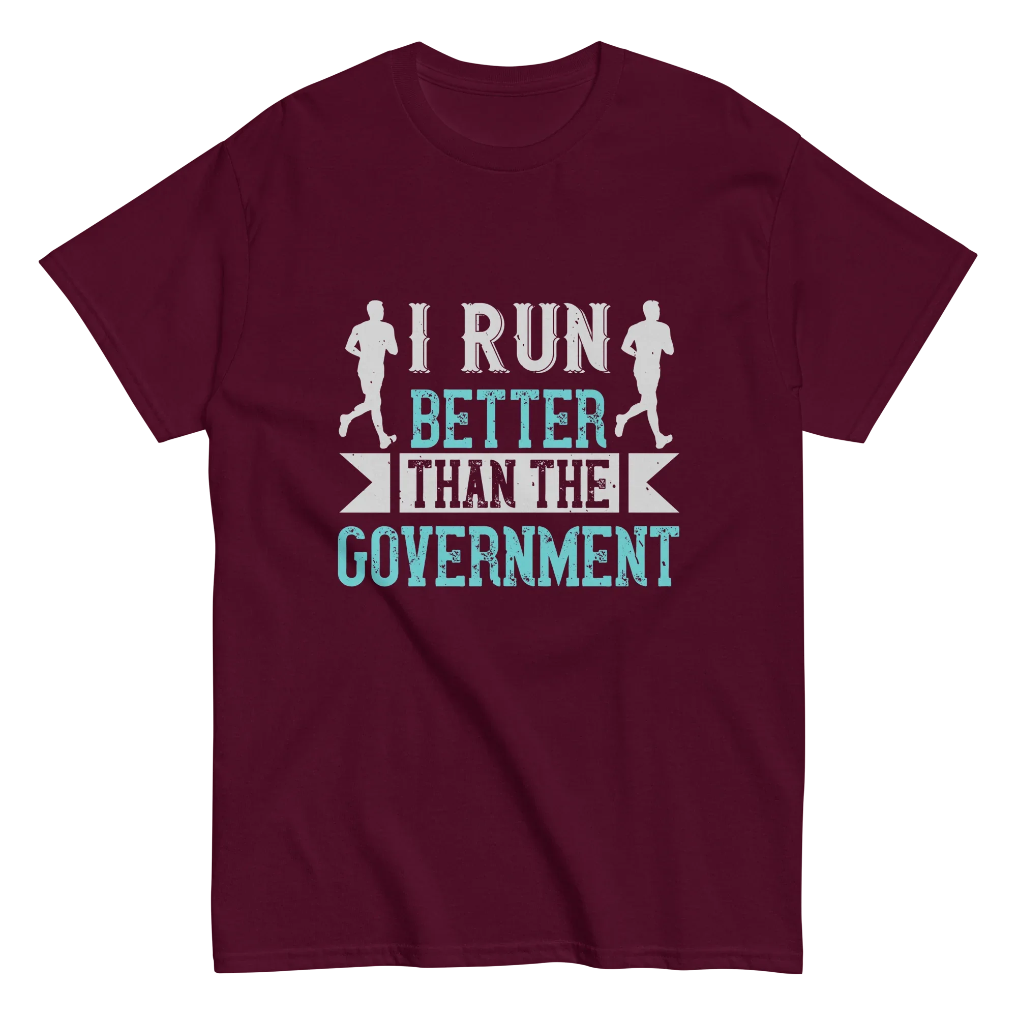 I RUN BETTER unisex t-shirt - - Running t-shirts - Printoo Shop