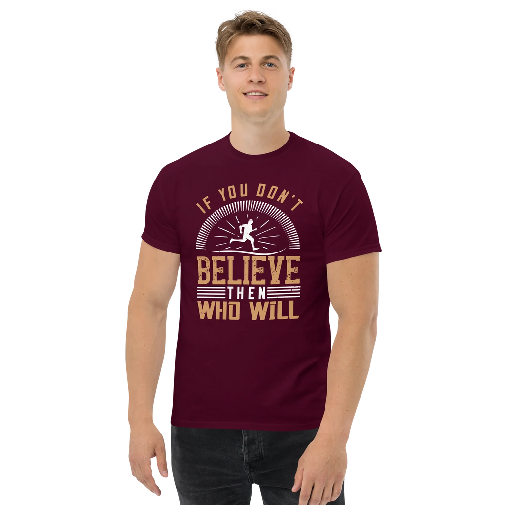 BELIEVE IT unisex t-shirt - - Running t-shirts - Printoo Shop