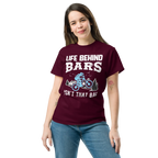 LIFE BEHIND BARS 2 unisex t-shirt - - Bicycle t-shirts - Printoo Shop