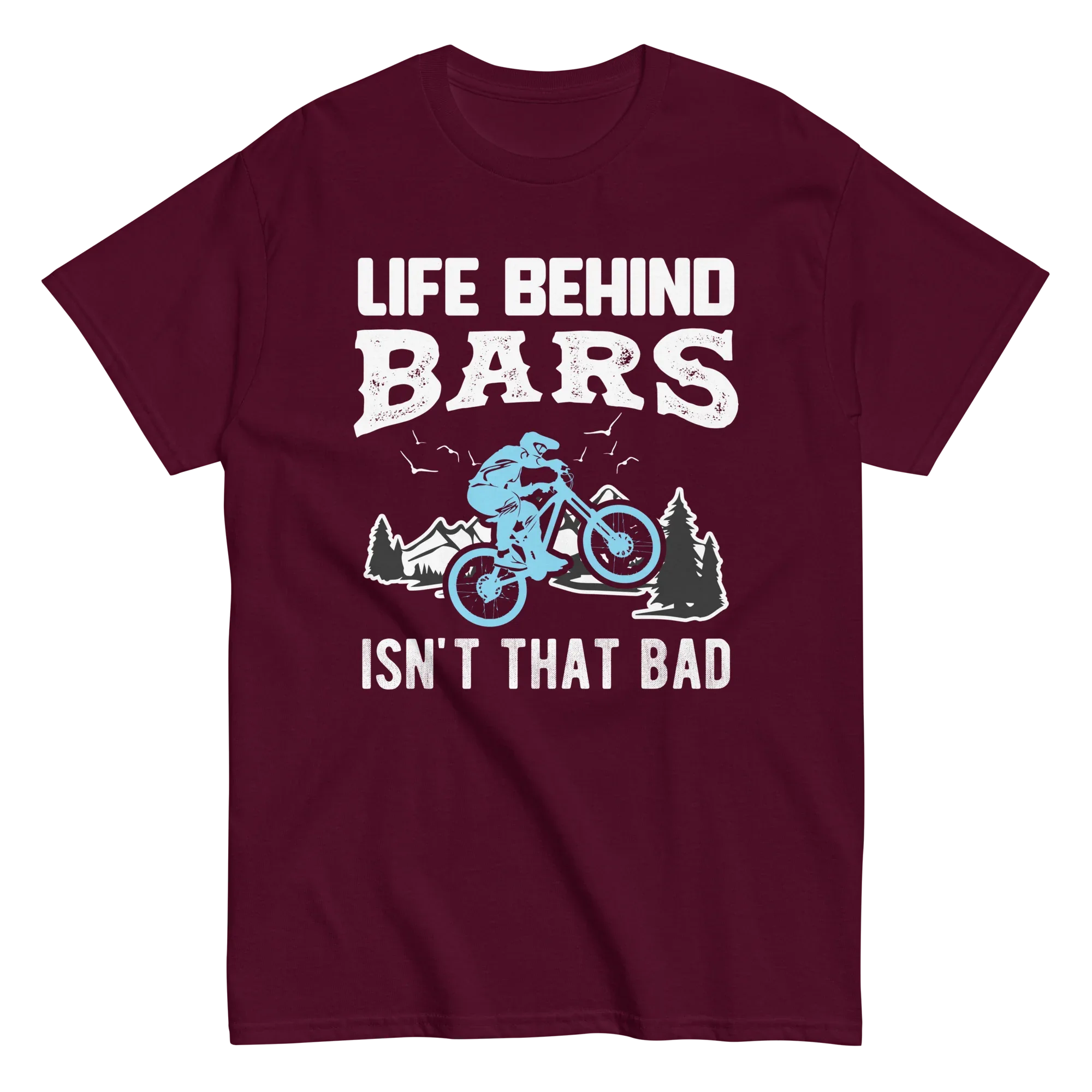 LIFE BEHIND BARS 2 unisex t-shirt - - Bicycle t-shirts - Printoo Shop