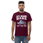 LIFE BEHIND BARS 2 unisex t-shirt - - Bicycle t-shirts - Printoo Shop