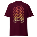 CYCLING IS COLORFUL unisex t-shirt - - Bicycle t-shirts - Printoo Shop