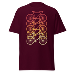CYCLING IS COLORFUL unisex t-shirt - - Bicycle t-shirts - Printoo Shop