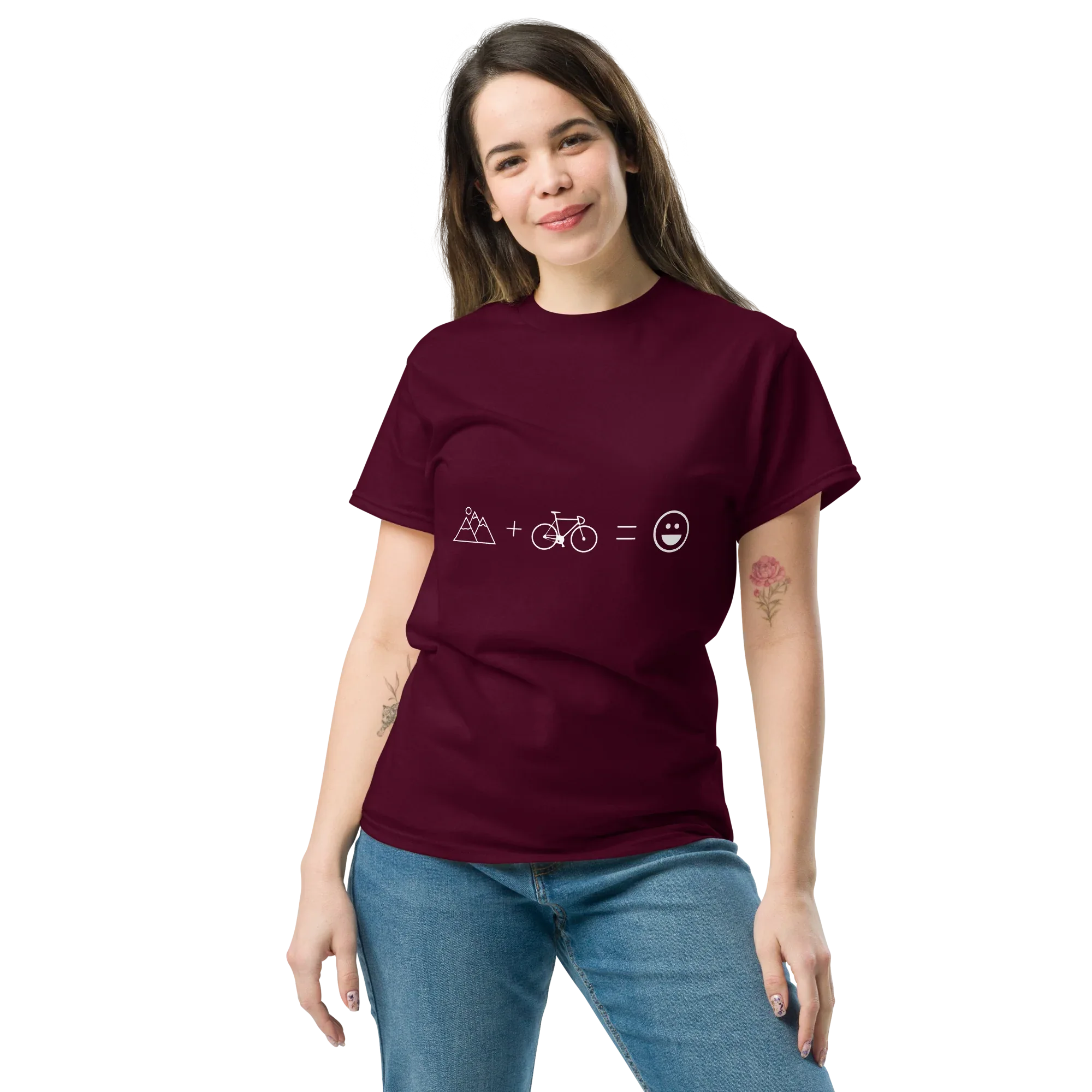 BICYCLE FUN unisex t-shirt - Printoo Shop - - bicycle, t-shirt, unisex, Unisex Classic Tee | Gildan 5000