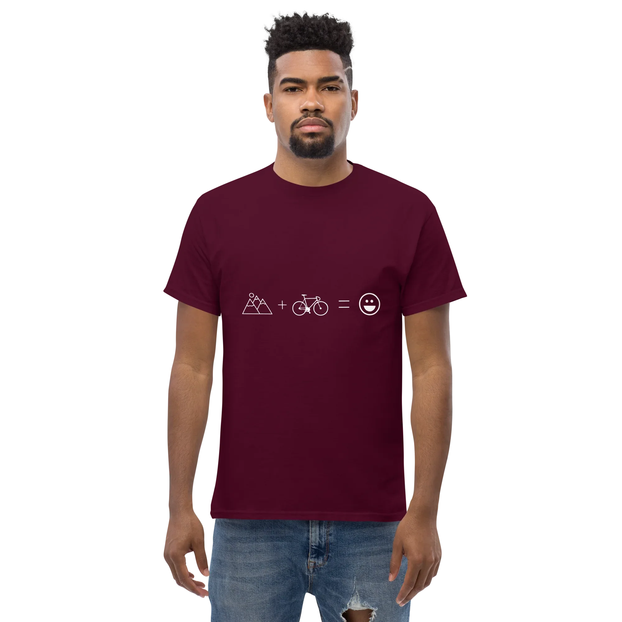 BICYCLE FUN unisex t-shirt - Printoo Shop - - bicycle, t-shirt, unisex, Unisex Classic Tee | Gildan 5000