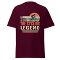 THE CYCLING LEGEND unisex t-shirt - - Bicycle t-shirts - Printoo Shop
