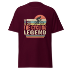 THE CYCLING LEGEND unisex t-shirt - - Bicycle t-shirts - Printoo Shop