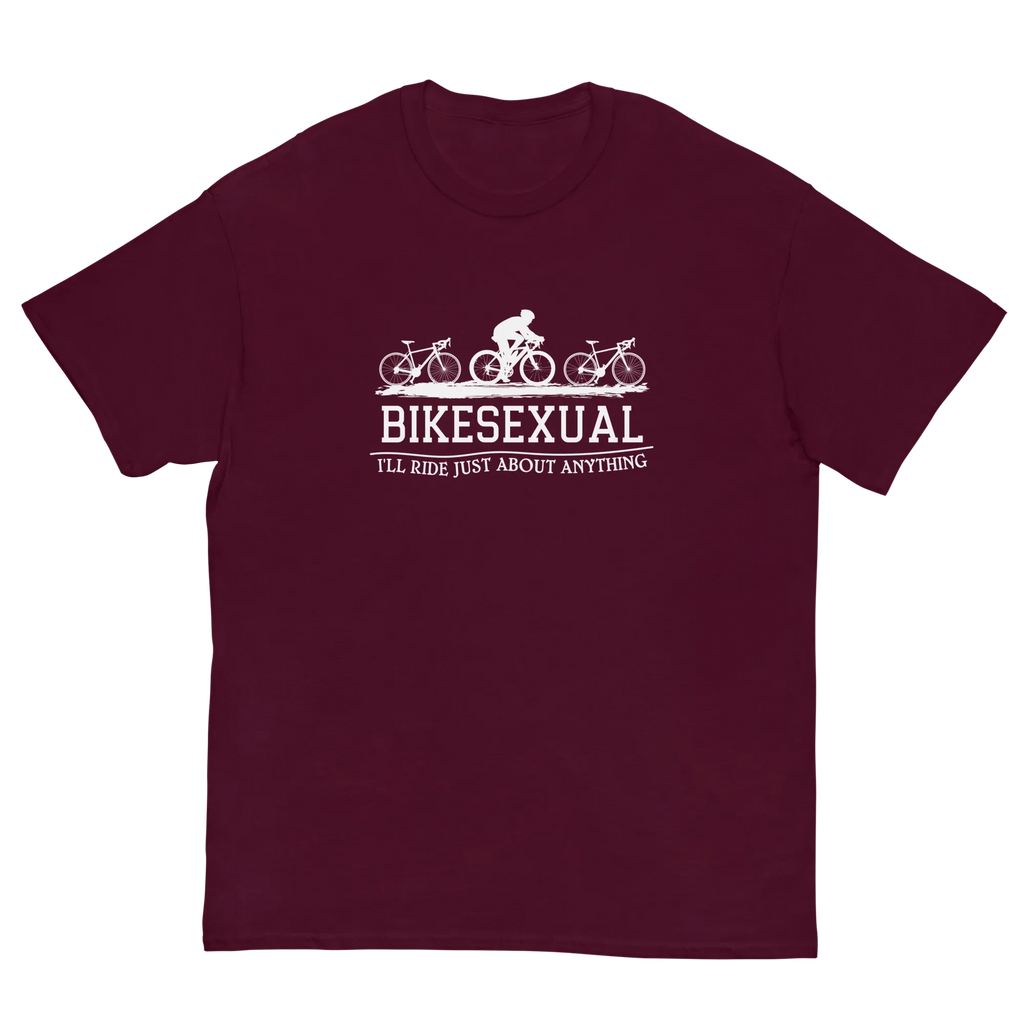 BIKESEXUAL unisex t-shirt - - Bicycle t-shirts - Printoo Shop