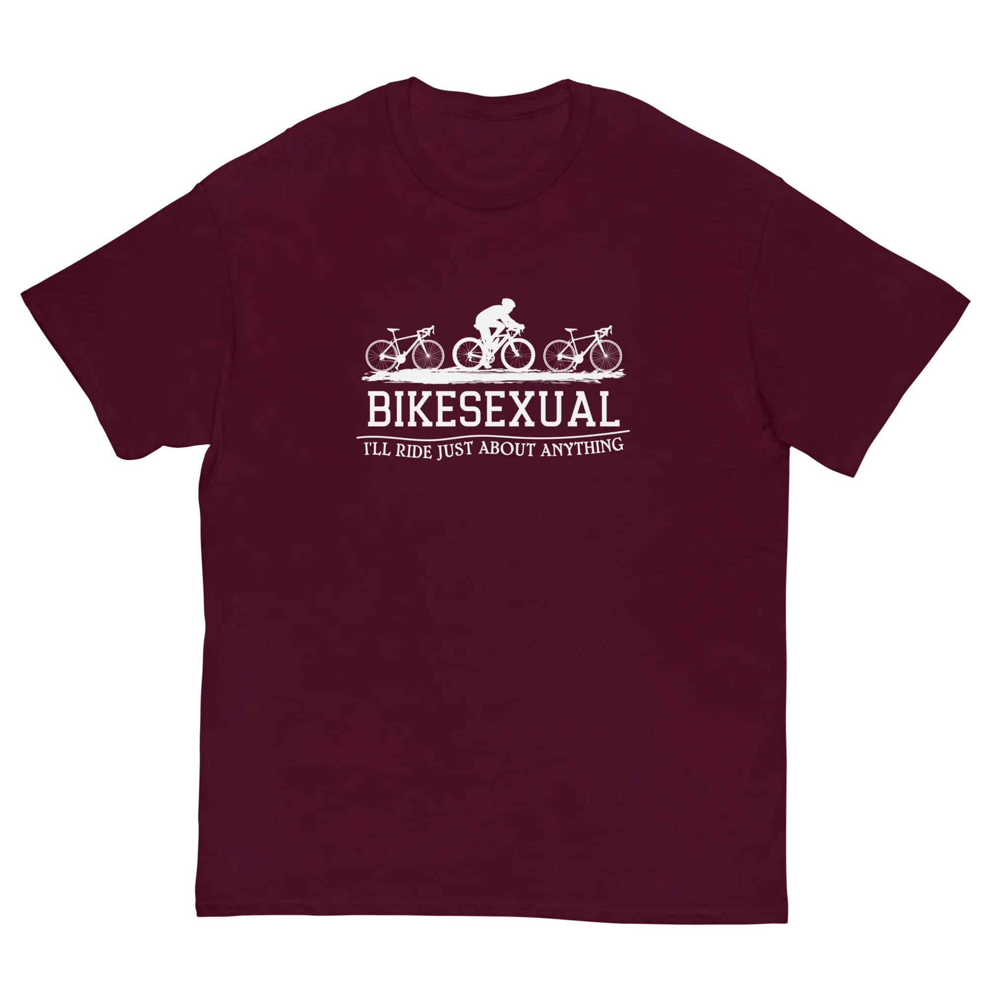 BIKESEXUAL unisex t-shirt - Printoo Shop - - bicycle, t-shirt, unisex, Unisex Classic Tee | Gildan 5000