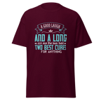 LAUGH & RUN unisex t-shirt - - Running - Printoo Shop