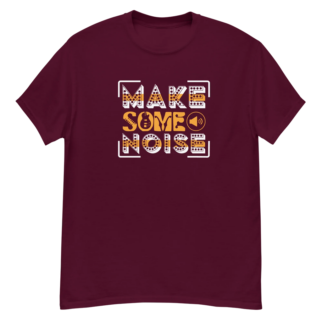 MAKE SOME NOISE unisex t-shirt - - Music t-shirts - Printoo Shop