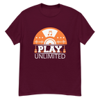 PLAY UNLIMITED unisex t-shirt - - Music t-shirts - Printoo Shop