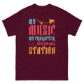 MY MUSIC MY CHARACTER unisex t-shirt - - Music t-shirts - Printoo Shop