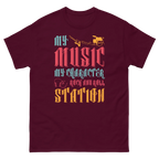 MY MUSIC MY CHARACTER unisex t-shirt - - Music t-shirts - Printoo Shop