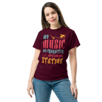 MY MUSIC MY CHARACTER unisex t-shirt - - Music t-shirts - Printoo Shop