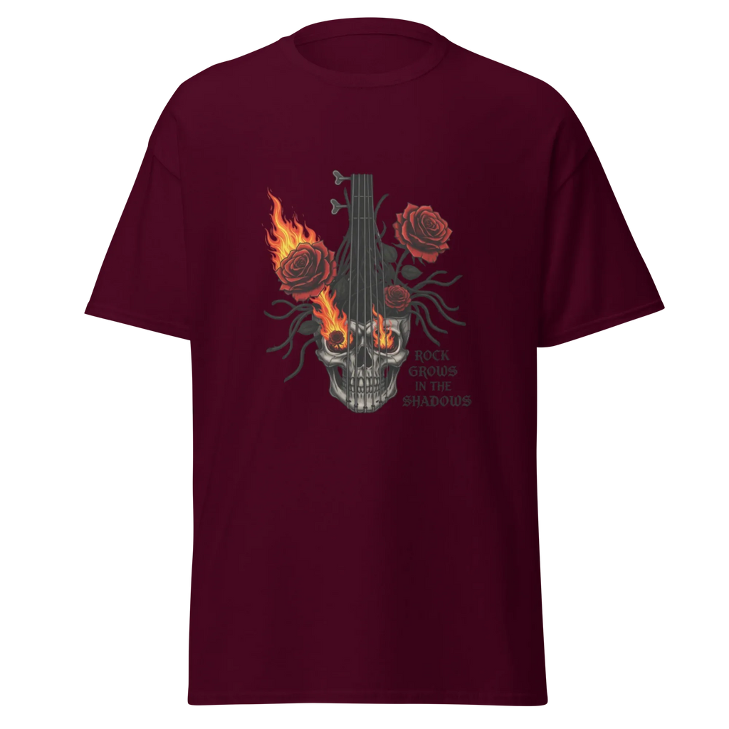 ROCK GROWS IN THE SHADOWS unisex t-shirt - - - Printoo Shop