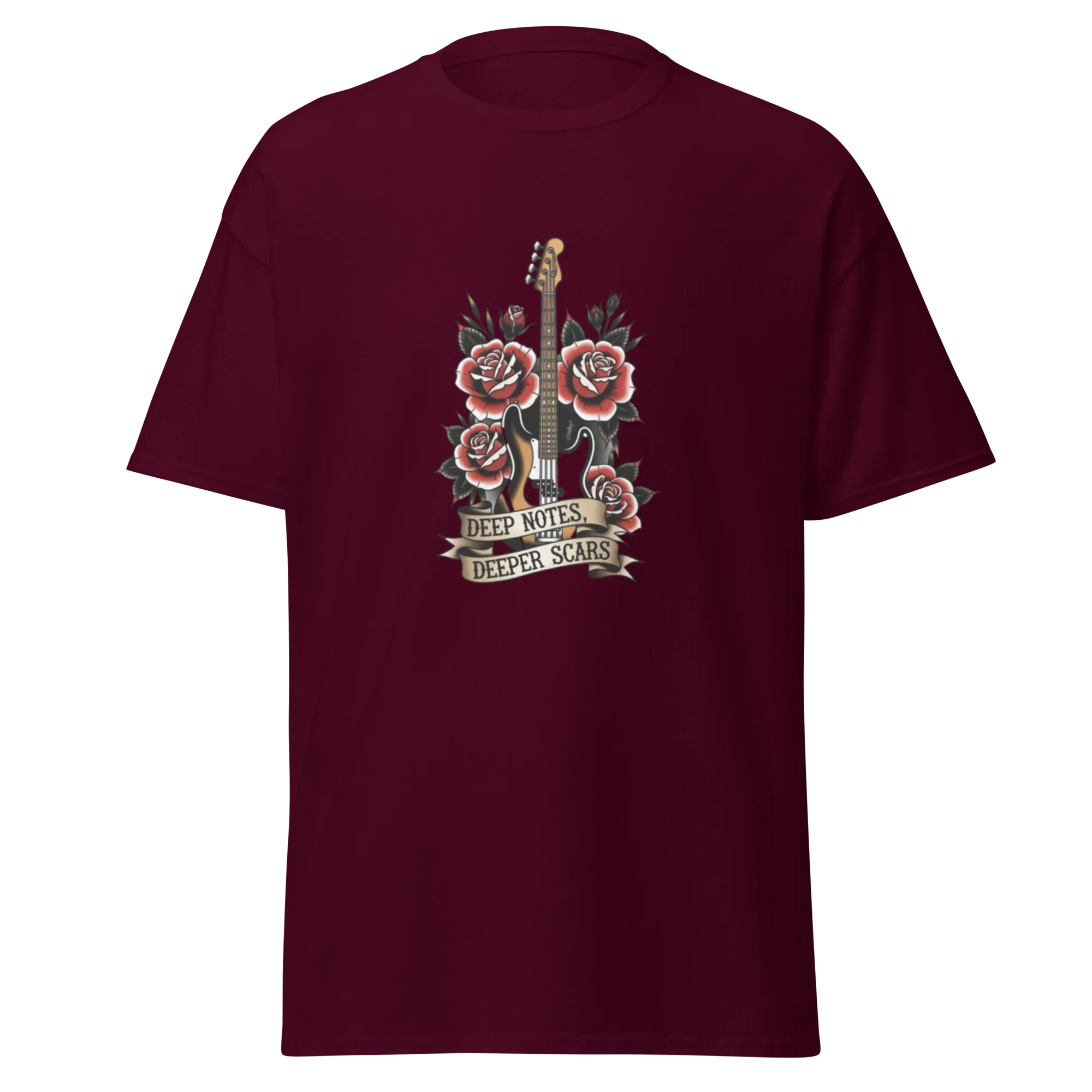 DEEP NOTES DEEPER SCARS unisex t-shirt - - - Printoo Shop