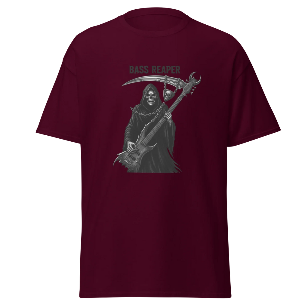 BASS REAPER unisex t-shirt - Printoo Shop - - metalmusic, Music t-shirt, t-shirt, unisex, Unisex Classic Tee | Gildan 5000