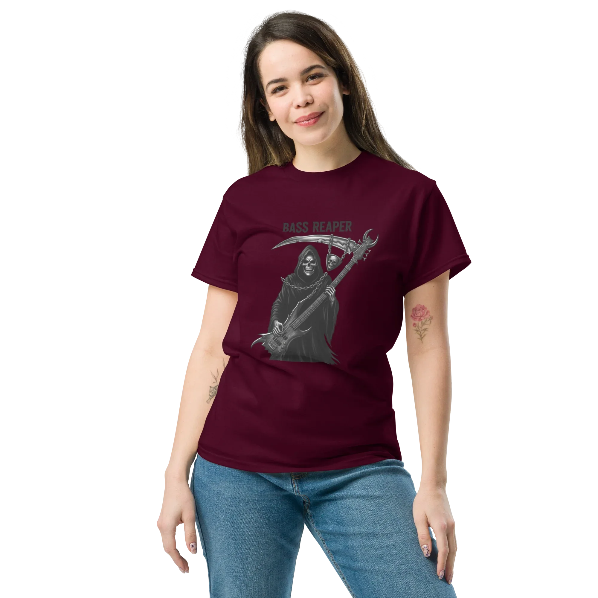 BASS REAPER unisex t-shirt - Printoo Shop - - metalmusic, Music t-shirt, t-shirt, unisex, Unisex Classic Tee | Gildan 5000