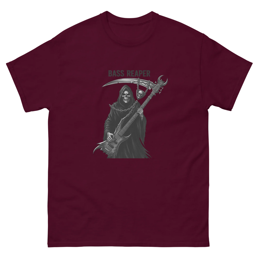 BASS REAPER unisex t-shirt - Printoo Shop - - metalmusic, Music t-shirt, t-shirt, unisex, Unisex Classic Tee | Gildan 5000