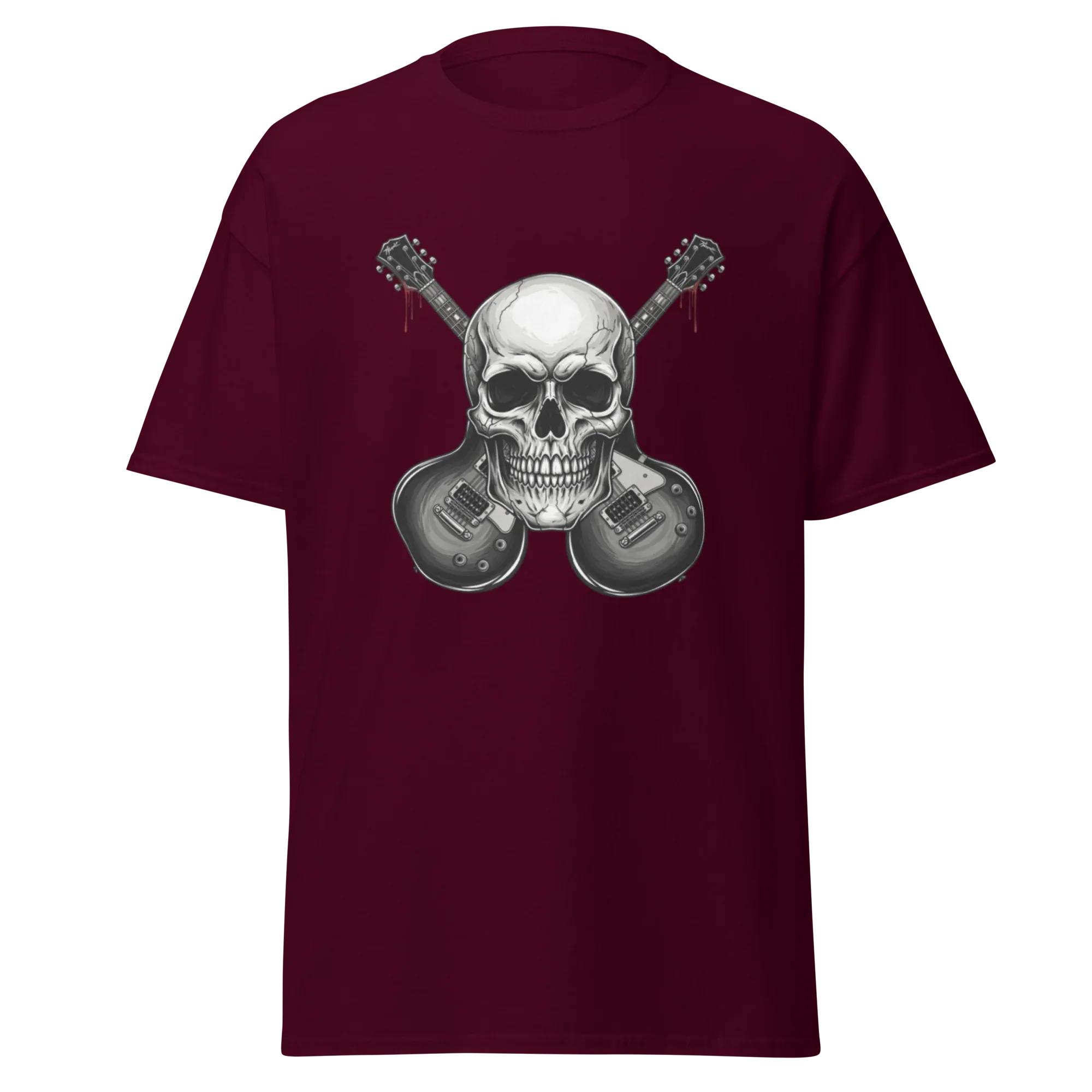 SKULL ROCK CROSS unisex t-shirt - - - Printoo Shop