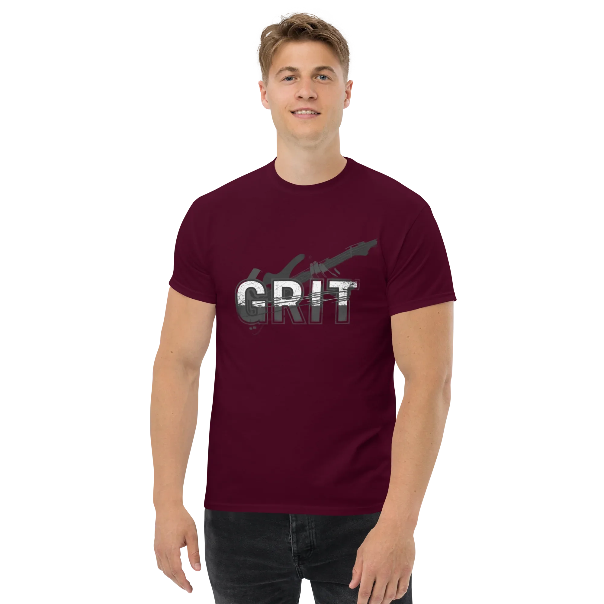 GRIT unisex t-shirt - Printoo Shop - - metalmusic, Music t-shirt, t-shirt, unisex, Unisex Classic Tee | Gildan 5000