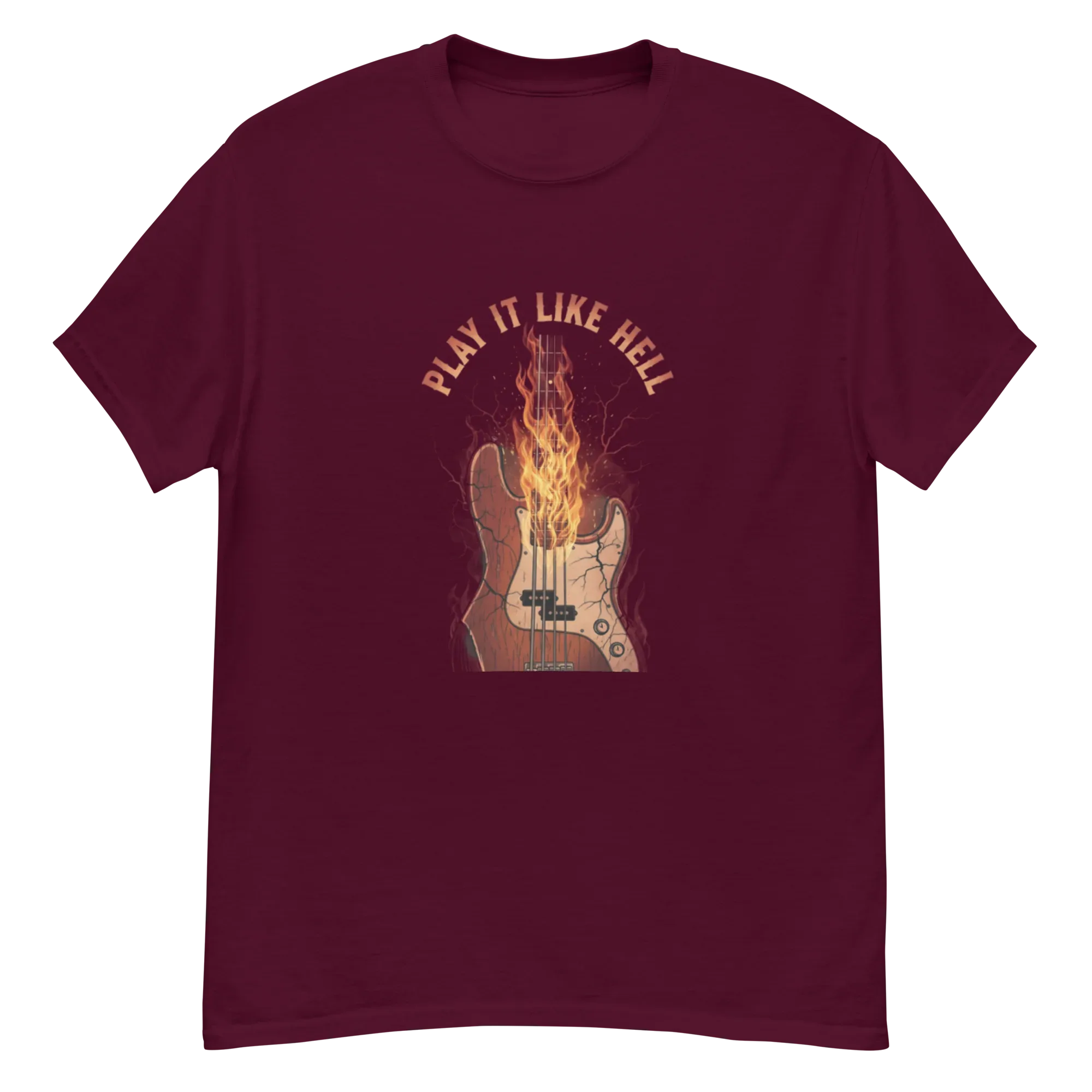 PLAY IT LIKE HELL unisex t-shirt - - - Printoo Shop