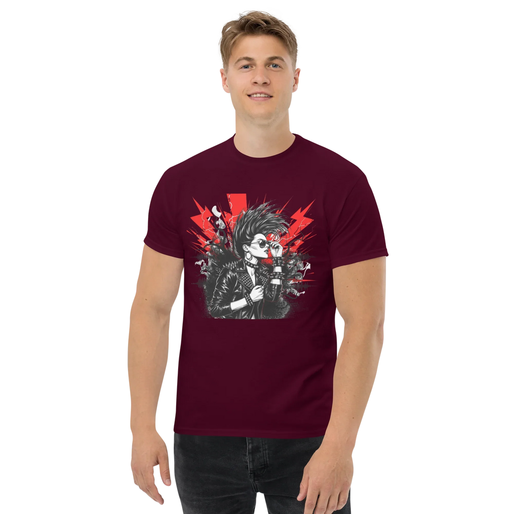 ELECTRIC REBEL unisex t-shirt - - - Printoo Shop