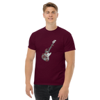 ROSE & GUITAR unisex t-shirt - - - Printoo Shop