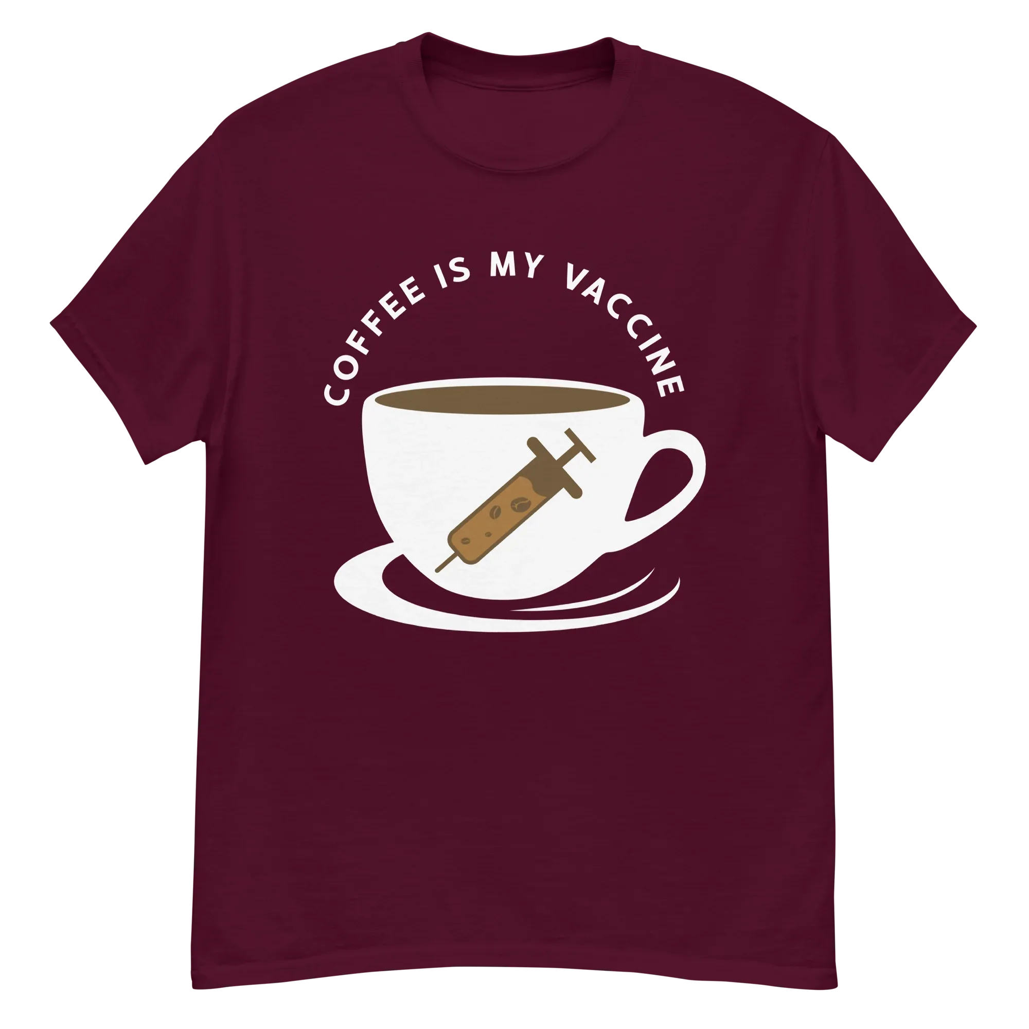 COFFEE IS THE BEST MORNING MOTIVATION unisex t-shirt - Printoo Shop - - t-shirt, unisex, Unisex Classic Tee | Gildan 5000