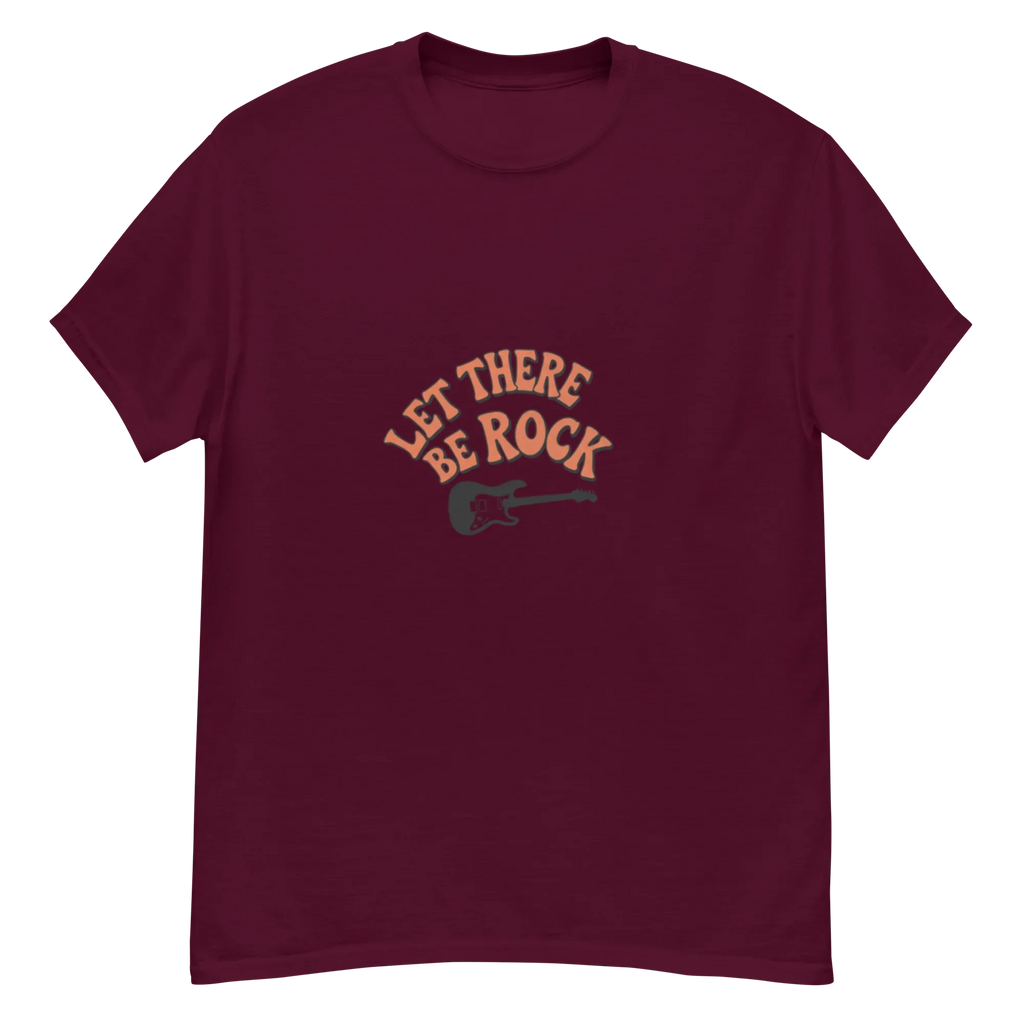 LET THERE BE ROCK ANTHEM TEE unisex t-shirt - - - Printoo Shop