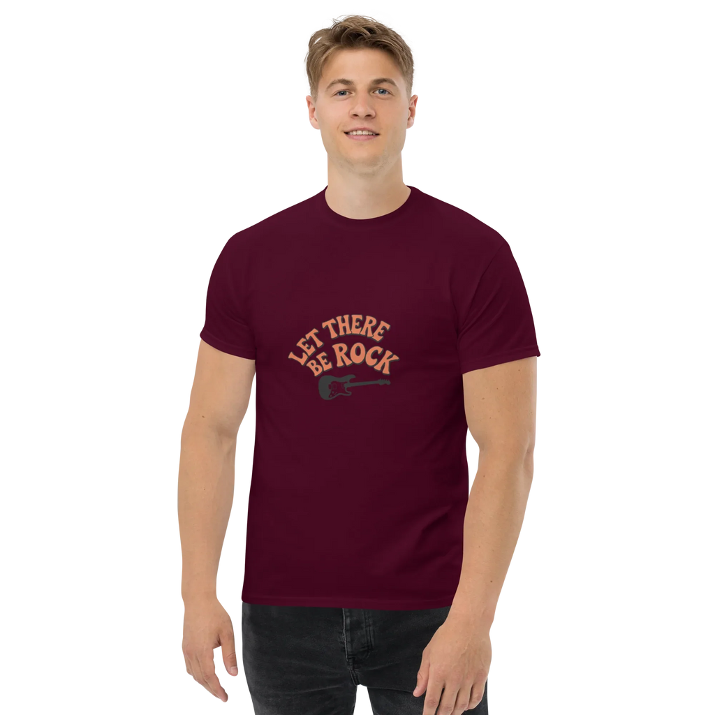 LET THERE BE ROCK ANTHEM TEE unisex t-shirt - - - Printoo Shop
