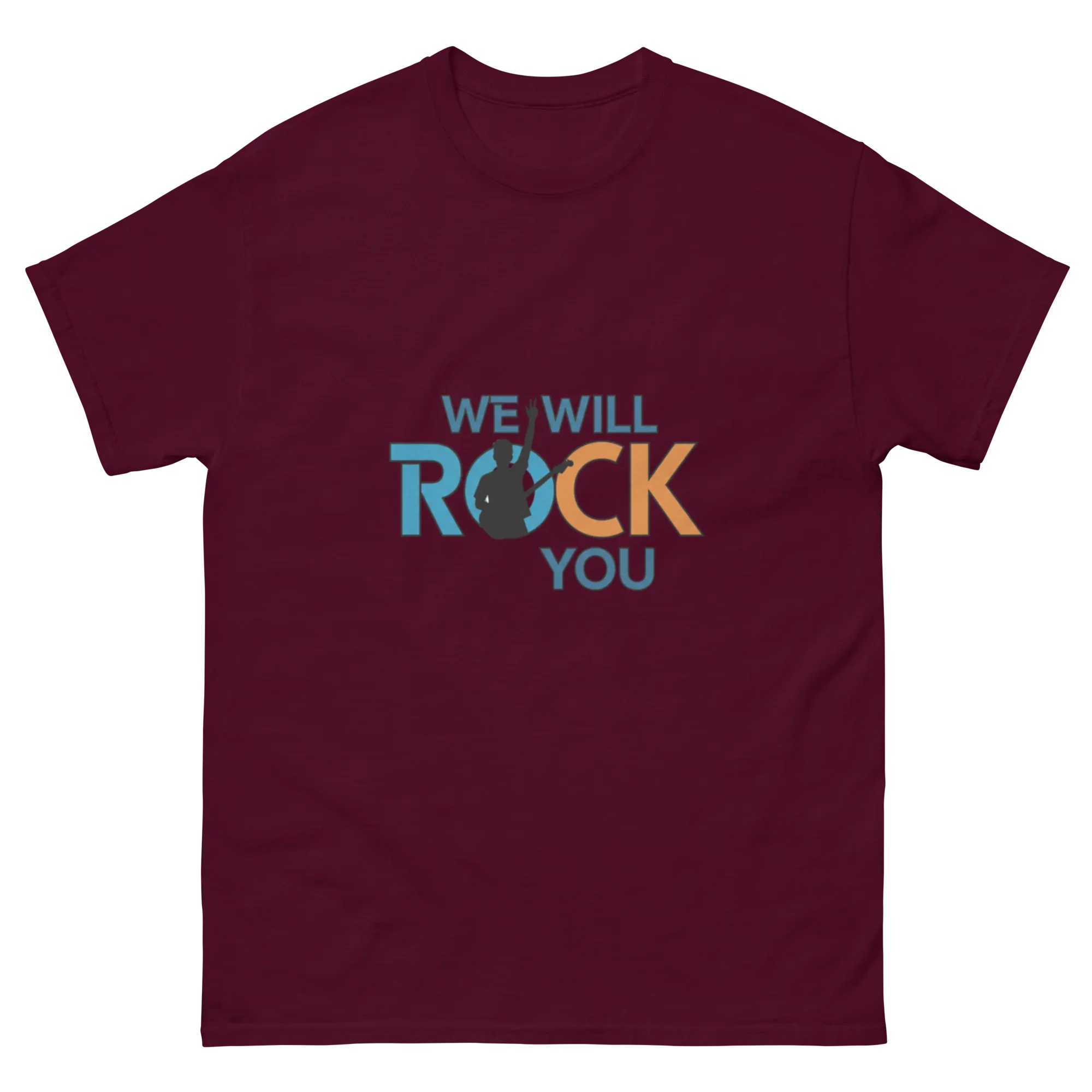 WE WILL ROCK unisex t-shirt - Printoo Shop - - metalmusic, Music t-shirt, t-shirt, unisex, Unisex Classic Tee | Gildan 5000