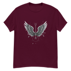ANGEL WINGS unisex t-shirt - Printoo Shop - - metalmusic, Music t-shirt, t-shirt, unisex, Unisex Classic Tee | Gildan 5000