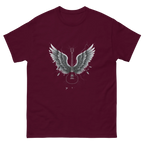 ANGEL WINGS unisex t-shirt - Printoo Shop - - metalmusic, Music t-shirt, t-shirt, unisex, Unisex Classic Tee | Gildan 5000