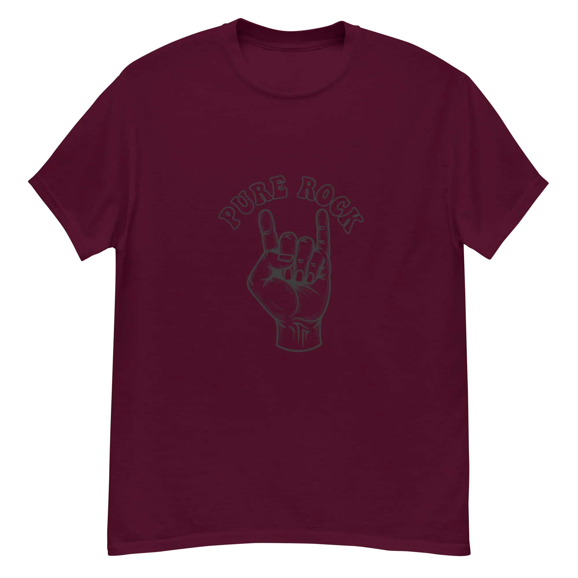 PURE ROCK HAND unisex t-shirt - Printoo Shop - - metalmusic, Music t-shirt, t-shirt, unisex, Unisex Classic Tee | Gildan 5000