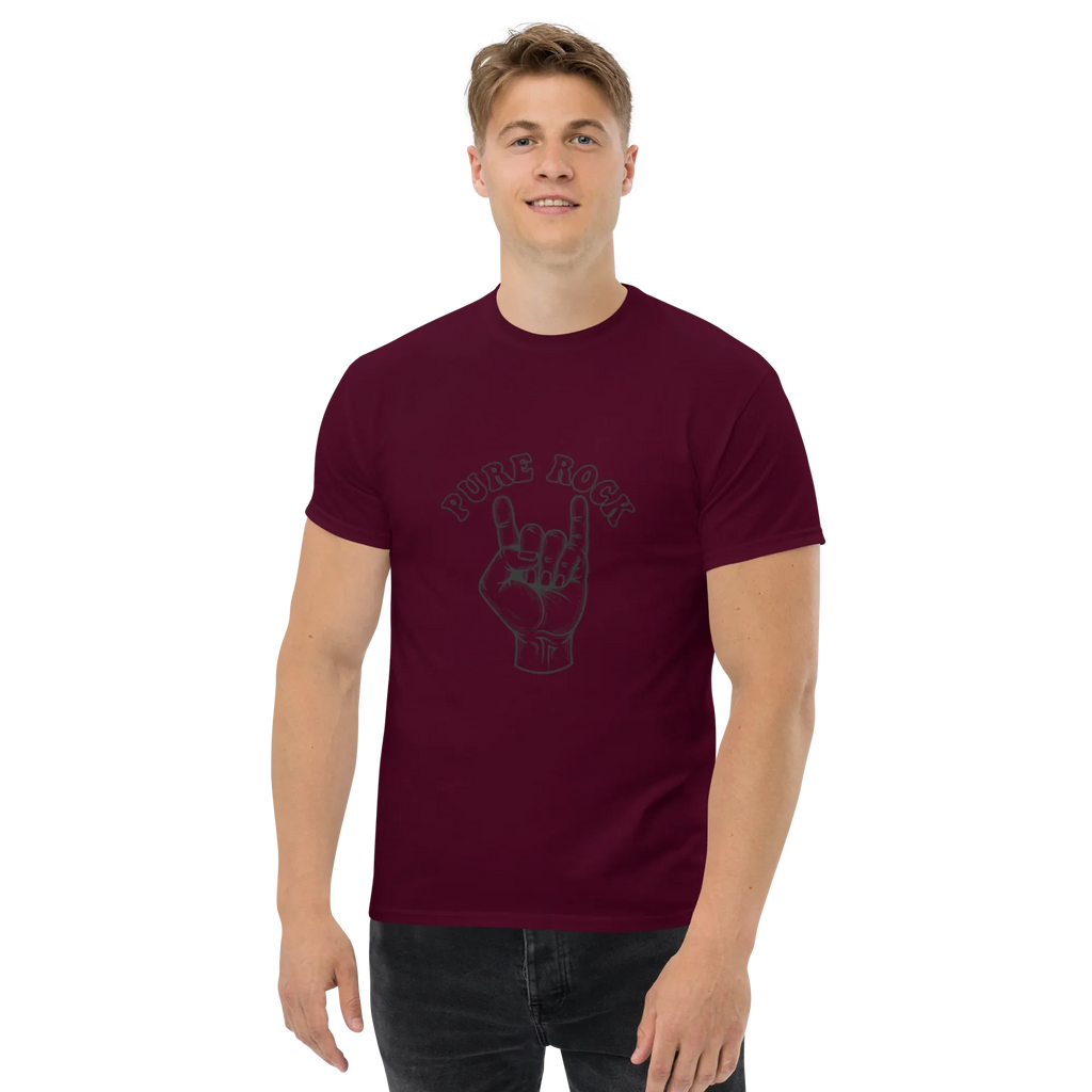 PURE ROCK HAND unisex t-shirt - - - Printoo Shop