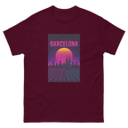 BARCELONA RETRO SYNTHWAVE unisex t-shirt - Printoo Shop - - Retro & Synthwave T-Shirts, t-shirt, unisex, Unisex Classic Tee | Gildan 5000