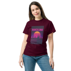 BARCELONA RETRO SYNTHWAVE unisex t-shirt - Printoo Shop - - Retro & Synthwave T-Shirts, t-shirt, unisex, Unisex Classic Tee | Gildan 5000