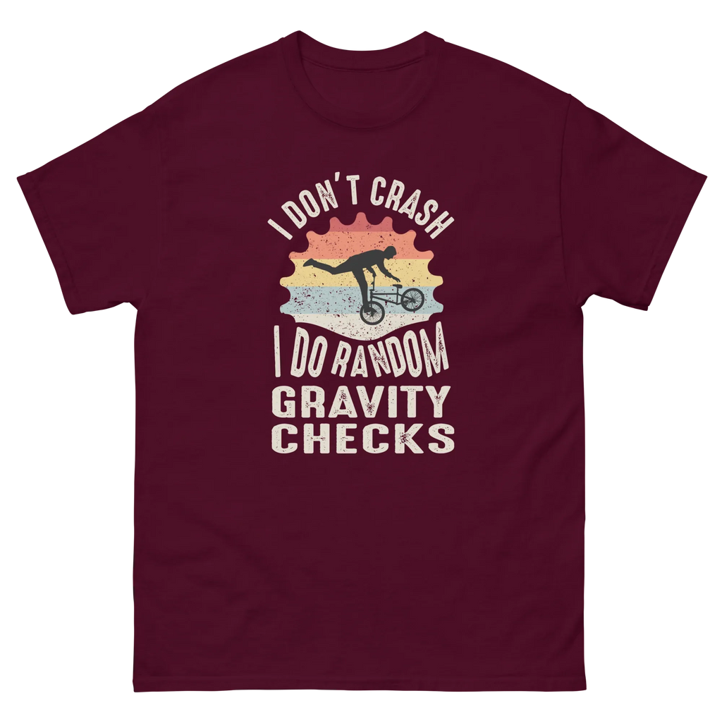 GRAVITY CHECK unisex t-shirt - - - Printoo Shop