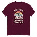 GRAVITY CHECK unisex t-shirt - - - Printoo Shop