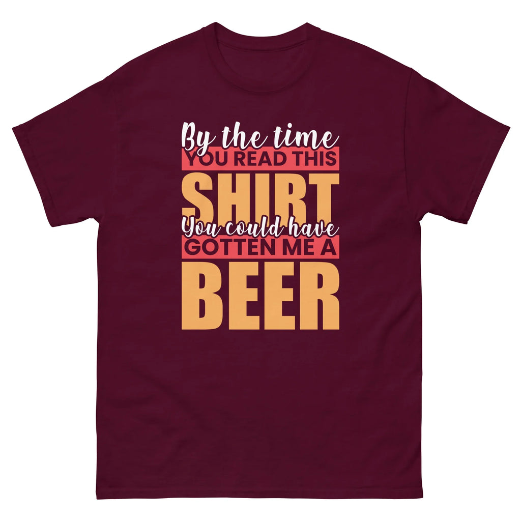GET ME A BEER unisex t-shirt - - - Printoo Shop